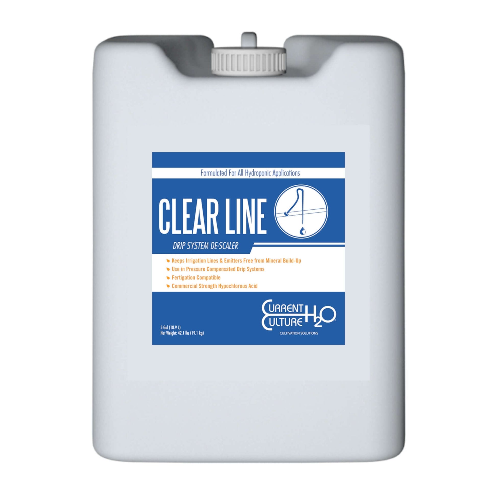 Cleaning/Sanitizing - CLEARLINE Hydroponic Mineral De-Scaler