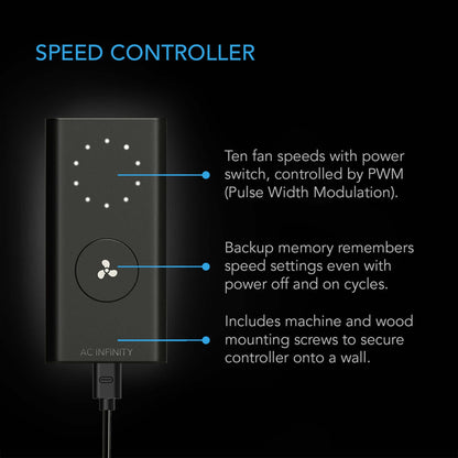 Fans and Combos - CLOUDLINE PRO T10, Quiet Inline Duct Fan System