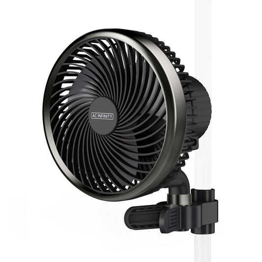 Fans and Combos - CLOUDRAY A6, Grow Tent Clip Fan 6" with Brushless Motor