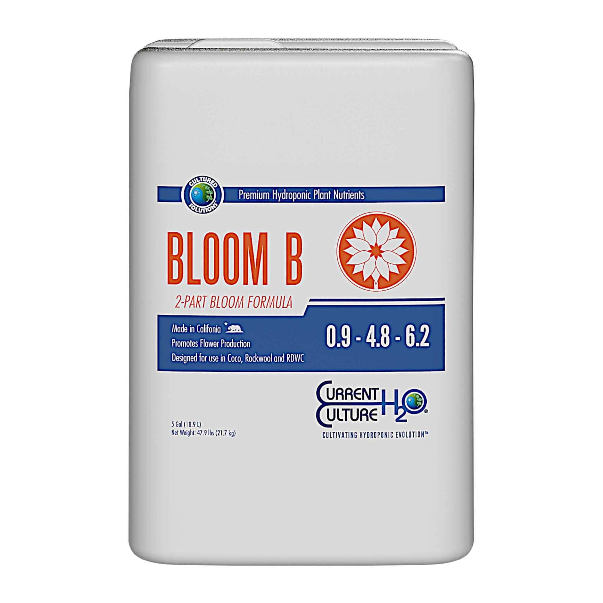 Nutrients - Cultured Solutions® BLOOM B Nutrient Solution